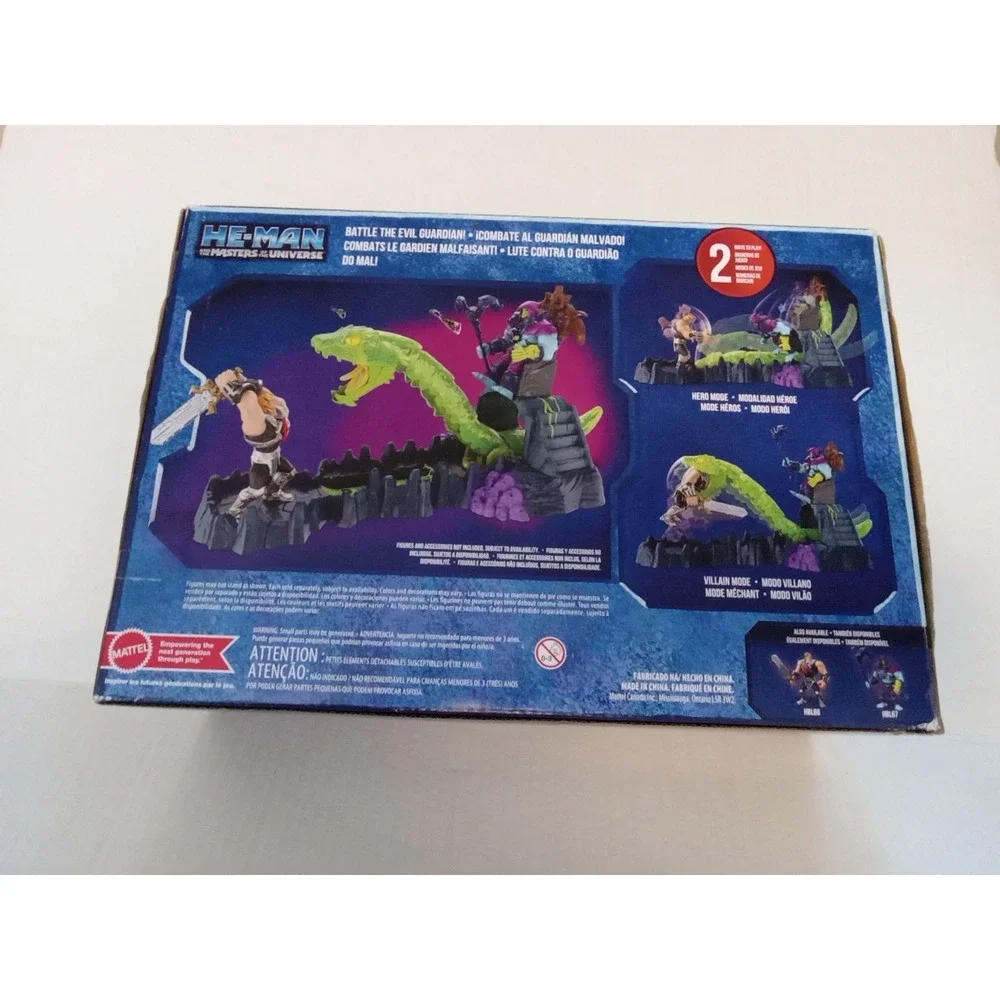 Mattel HE-MAN  Masters of the Universe Chaos Snake Attack Playset NEW in‎ Box